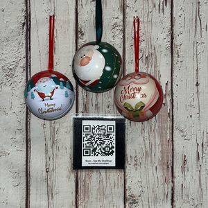 𝅺CHRISTMAS Ornaments Refillable & Metal